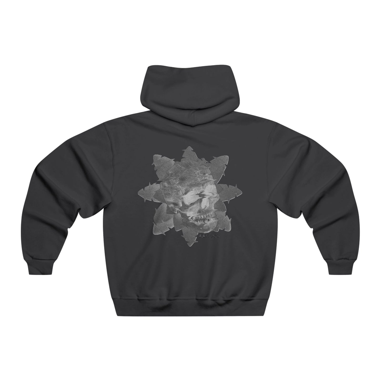 S&E Skullandlotus Hooded Sweatshirt